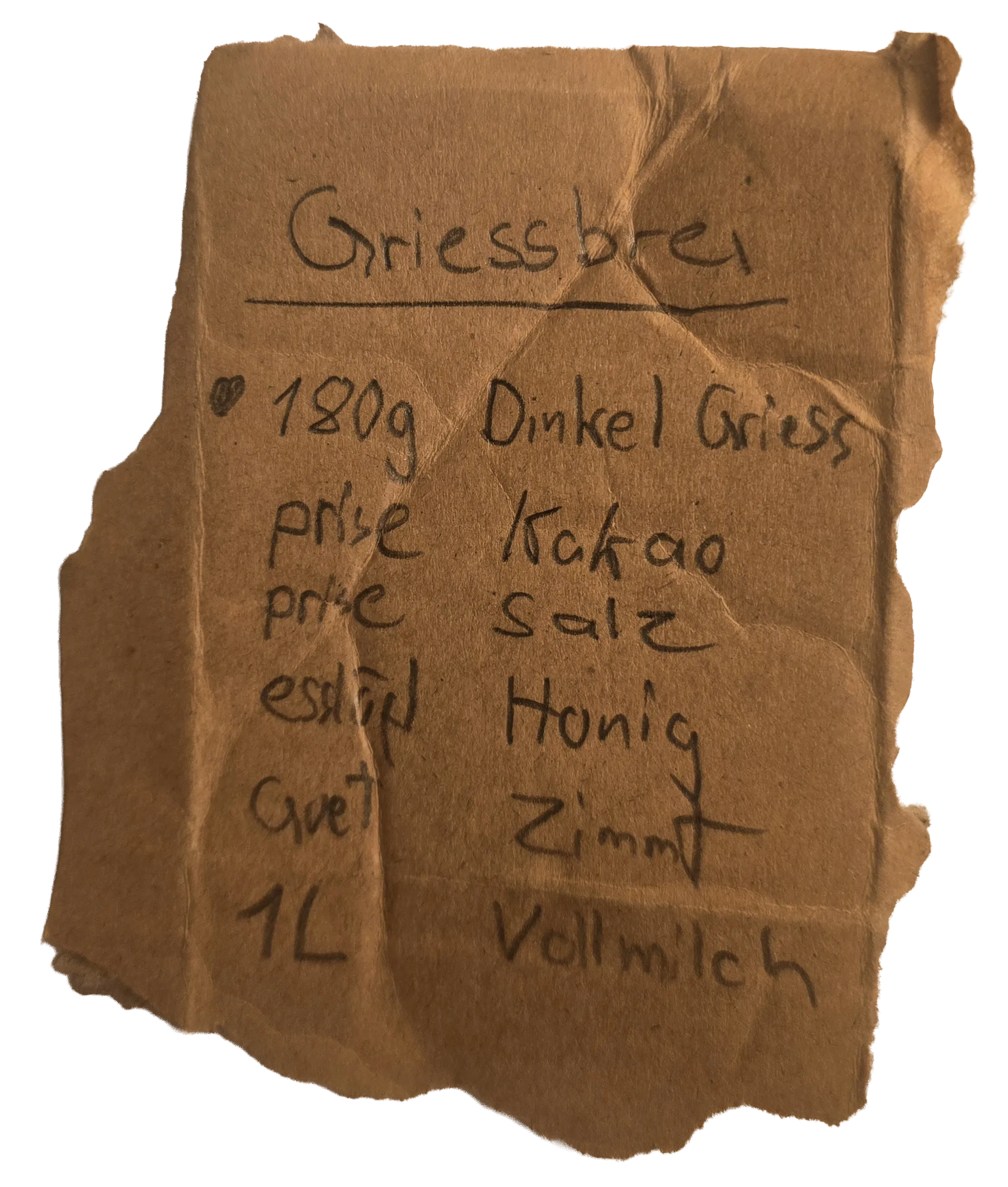 griesbreirezept